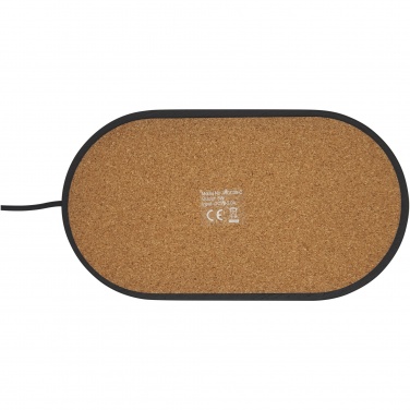 Logo trade promotional items image of: Klip 5W wireless charging desk organizer