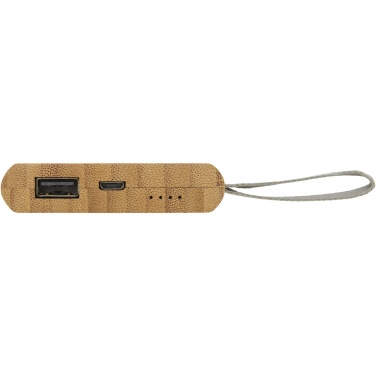 Logotrade promotional merchandise photo of: Tulda 5000 mAh bamboo power bank