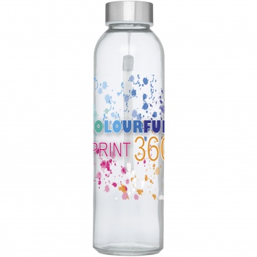 Logo trade promotional gifts picture of: Bodhi 500 ml glass water bottle