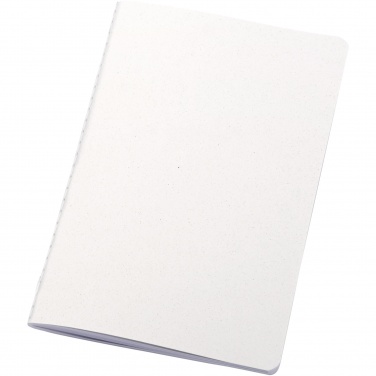 Logo trade corporate gifts image of: Fabia crush paper cover notebook