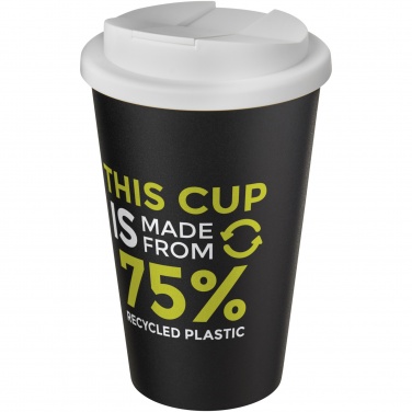 Logotrade promotional giveaways photo of: Americano® Eco 350 ml recycled tumbler with spill-proof lid