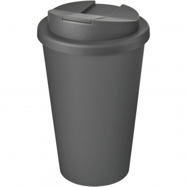 Logotrade promotional giveaway image of: Americano® Eco 350 ml recycled tumbler with spill-proof lid
