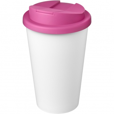 Logotrade promotional product picture of: Americano® Eco 350 ml recycled tumbler with spill-proof lid