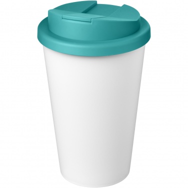 Logotrade promotional giveaway image of: Americano® Eco 350 ml recycled tumbler with spill-proof lid