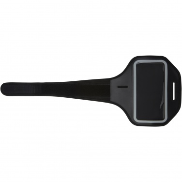 Logo trade corporate gifts image of: Haile reflective smartphone bracelet with transparent cover