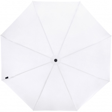 Logo trade promotional merchandise picture of: Birgit 21'' foldable windproof recycled PET umbrella