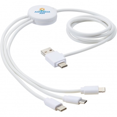 Logotrade promotional product picture of: Pure 5-in-1 charging cable with antibacterial additive