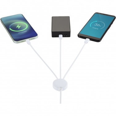 Logotrade promotional items photo of: Pure 5-in-1 charging cable with antibacterial additive