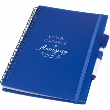 Logotrade promotional merchandise picture of: Pebbles reference reusable notebook