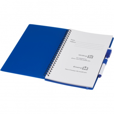 Logo trade corporate gifts picture of: Pebbles reference reusable notebook