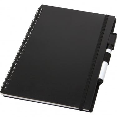 Logo trade promotional merchandise image of: Pebbles reference reusable notebook