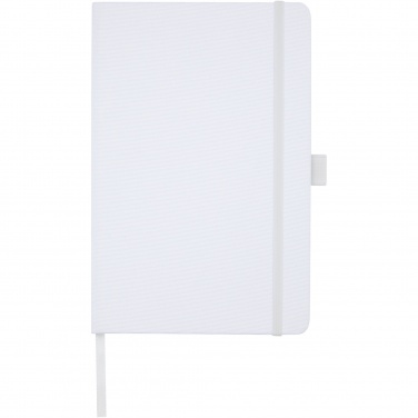 Logotrade promotional giveaway image of: Honua A5 recycled paper notebook with recycled PET cover