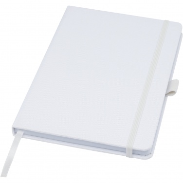 Logo trade advertising products picture of: Honua A5 recycled paper notebook with recycled PET cover