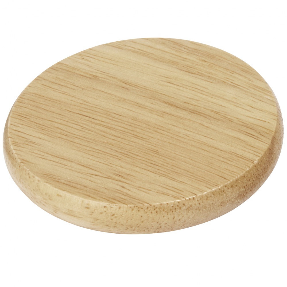 Logotrade promotional items photo of: Scoll wooden coaster with bottle opener