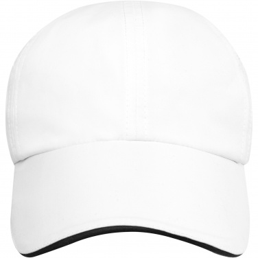 Logo trade corporate gift photo of: Morion 6 panel GRS recycled cool fit sandwich cap