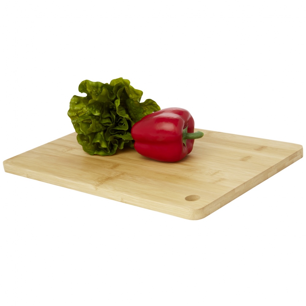 Logo trade promotional item photo of: Harp bamboo cutting board