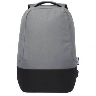 Logo trade promotional products image of: Cover GRS RPET anti-theft backpack 18L