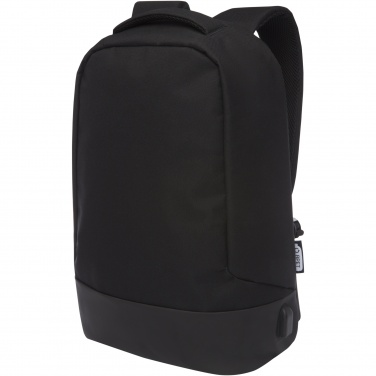 Logotrade promotional item image of: Cover GRS RPET anti-theft backpack 18L