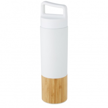 Logotrade promotional products photo of: Torne 540 ml  stainless steel bottle with bamboo outer wall