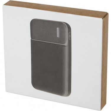Logo trade promotional merchandise image of: Loop 5000 mAh recycled plastic power bank