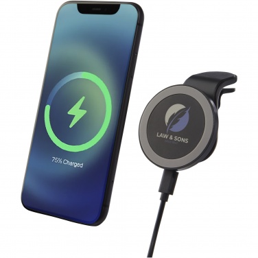 Logo trade promotional items picture of: Magclick 10W wireless magnetic car charger