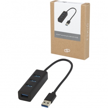 Logo trade corporate gift photo of: ADAPT aluminum USB 3.0 hub