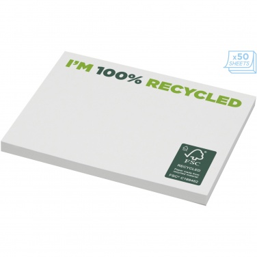Logotrade promotional gift image of: Sticky-Mate® recycled sticky notes 100x75 mm