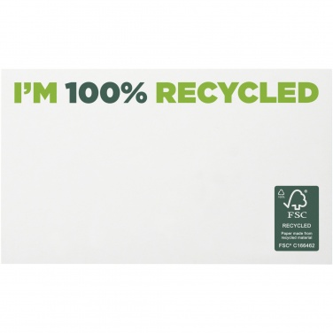 Logo trade promotional gifts picture of: Sticky-Mate® recycled sticky notes 127 x 75 mm
