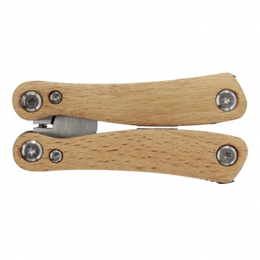 Logo trade corporate gifts picture of: Anderson 12-function medium wooden multi-tool