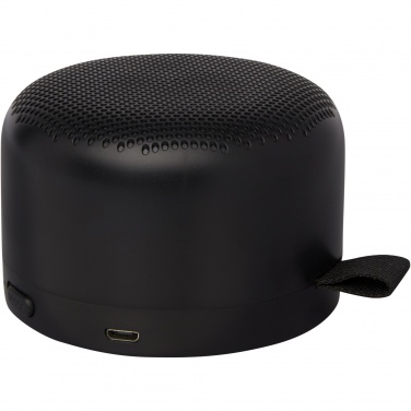 Logo trade promotional merchandise picture of: Loop 5W recycled plastic Bluetooth speaker