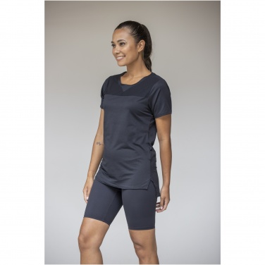 Logotrade promotional products photo of: Borax short sleeve women's GRS recycled cool fit t-shirt