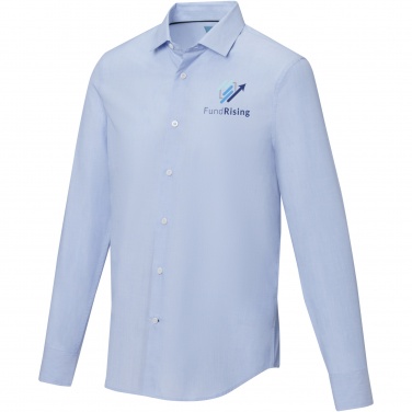 Logo trade business gift photo of: Cuprite long sleeve men's organic shirt
