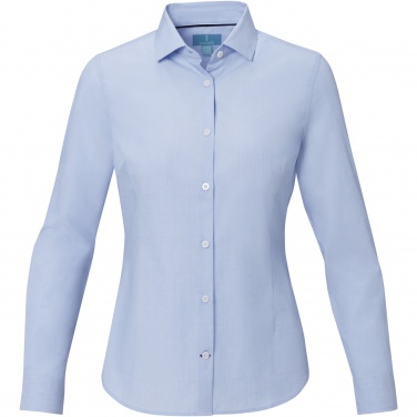 Logo trade business gift photo of: Cuprite long sleeve women's organic shirt