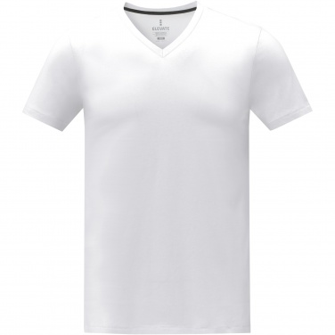 Logotrade advertising product picture of: Somoto short sleeve men's V-neck t-shirt 