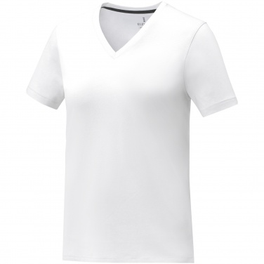 Logotrade promotional merchandise picture of: Somoto short sleeve women's V-neck t-shirt 
