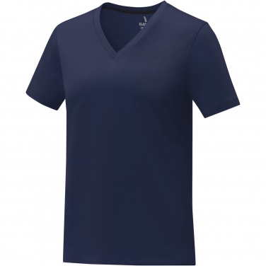 Logotrade promotional item picture of: Somoto short sleeve women's V-neck t-shirt 