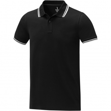 Logotrade business gift image of: Amarago short sleeve men's tipping polo
