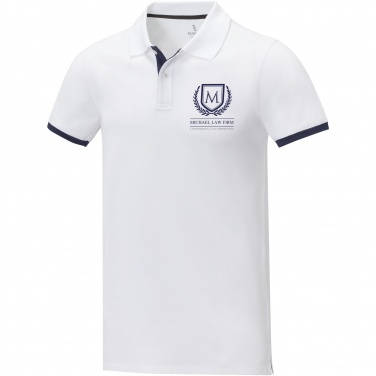 Logotrade promotional gift image of: Morgan short sleeve men's duotone polo