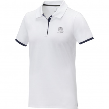 Logotrade promotional gifts photo of: Morgan short sleeve women's duotone polo