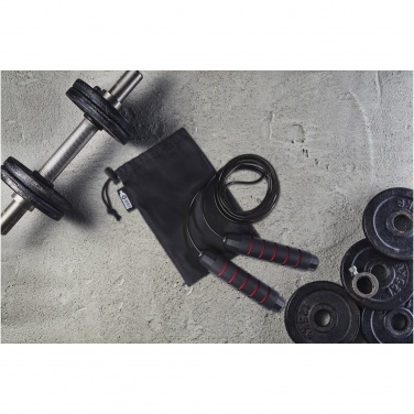 Logotrade promotional merchandise picture of: Austin soft skipping rope in recycled PET pouch