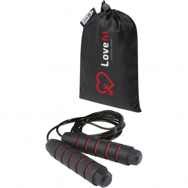 Logotrade promotional merchandise picture of: Austin soft skipping rope in recycled PET pouch