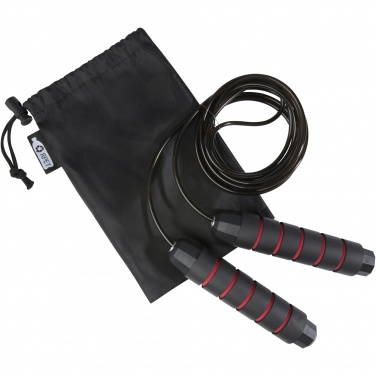 Logotrade corporate gift image of: Austin soft skipping rope in recycled PET pouch