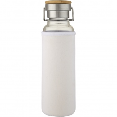Logo trade promotional items image of: Thor 660 ml glass bottle with neoprene sleeve