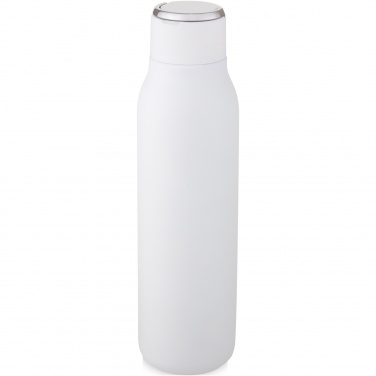 Logo trade promotional gifts picture of: Marka 600 ml copper vacuum insulated bottle with metal loop