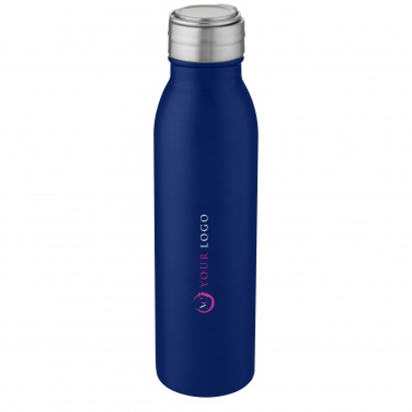 Logo trade advertising products image of: Harper 700 ml stainless steel water bottle with metal loop