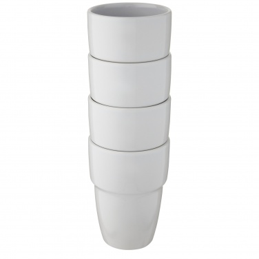 Logotrade promotional item image of: Staki 4-piece 280 ml stackable mug gift set