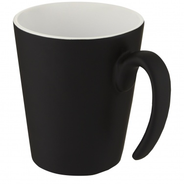 Logotrade promotional giveaway picture of: Oli 360 ml ceramic mug with handle