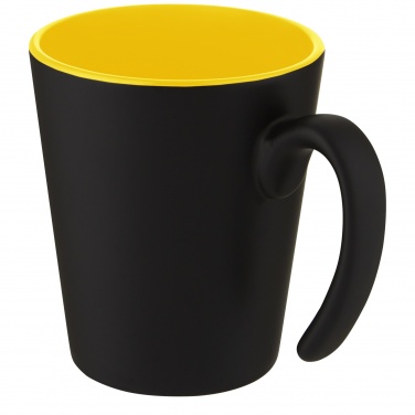 Logo trade promotional items image of: Oli 360 ml ceramic mug with handle
