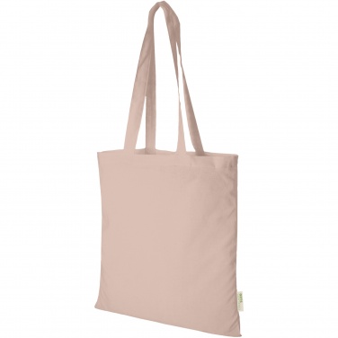 Logotrade business gift image of: Orissa 140 g/m² organic cotton tote bag 7L
