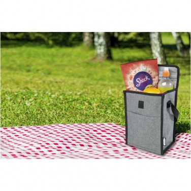 Logotrade promotional merchandise image of: Reclaim 4-can GRS RPET cooler bag 5L